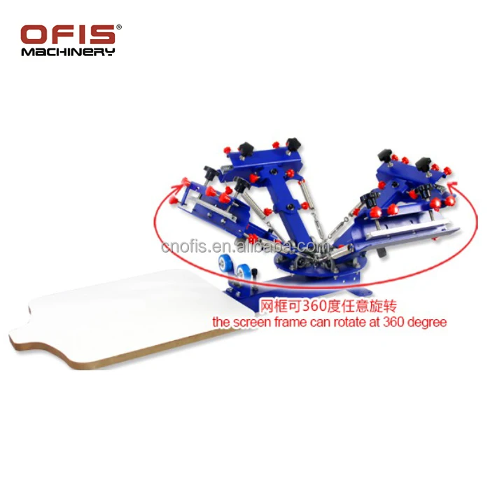 New Condition Manual Silk Screen Printer with Heater Easy to Operate Cup Printer