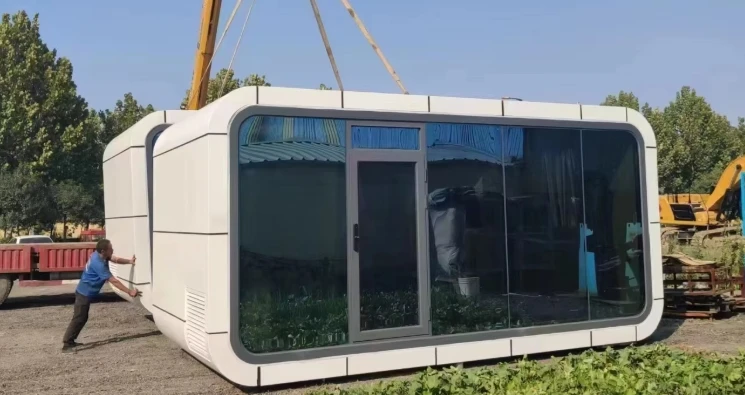 Customized Modern Design Prefab Container House Space Capsule-Inspired ...