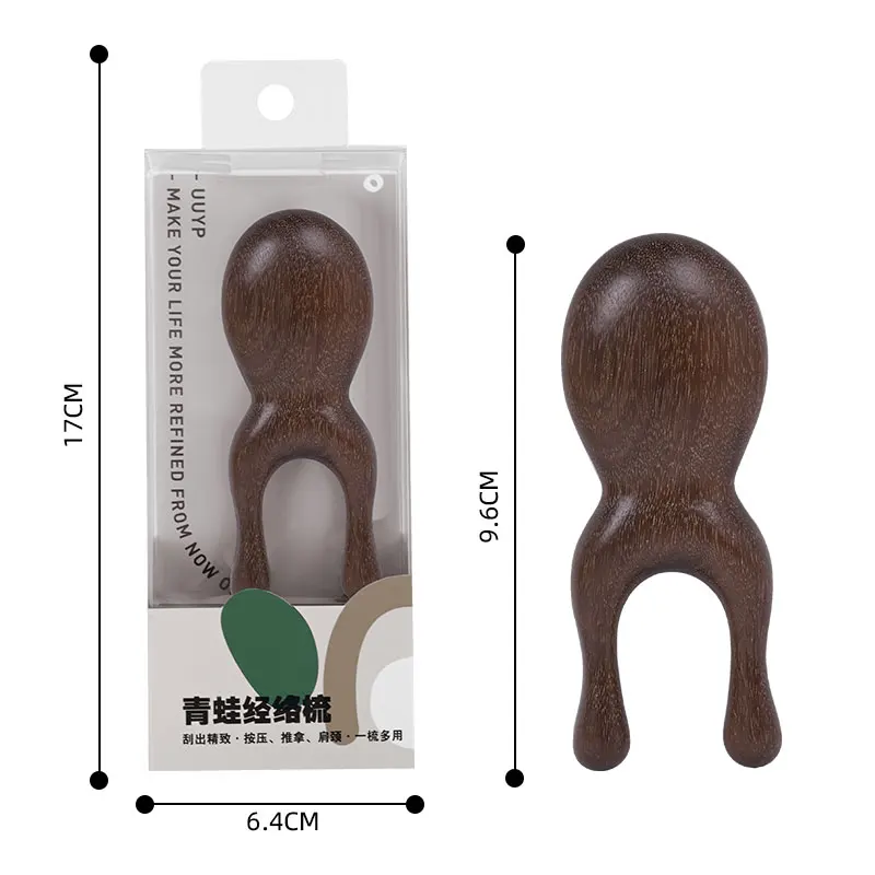 L-B0105 Sandalwood Wood Gu Sha Face Massage Comb for Nose Eye Face Hf0fff67dd55747ab95cce5bcd64e916an