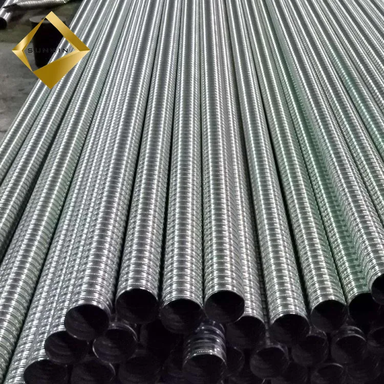 Предварительно напряженная конструкция для натяжения бетона и столба используются 70 мм круглые оцинкованные гофрированные