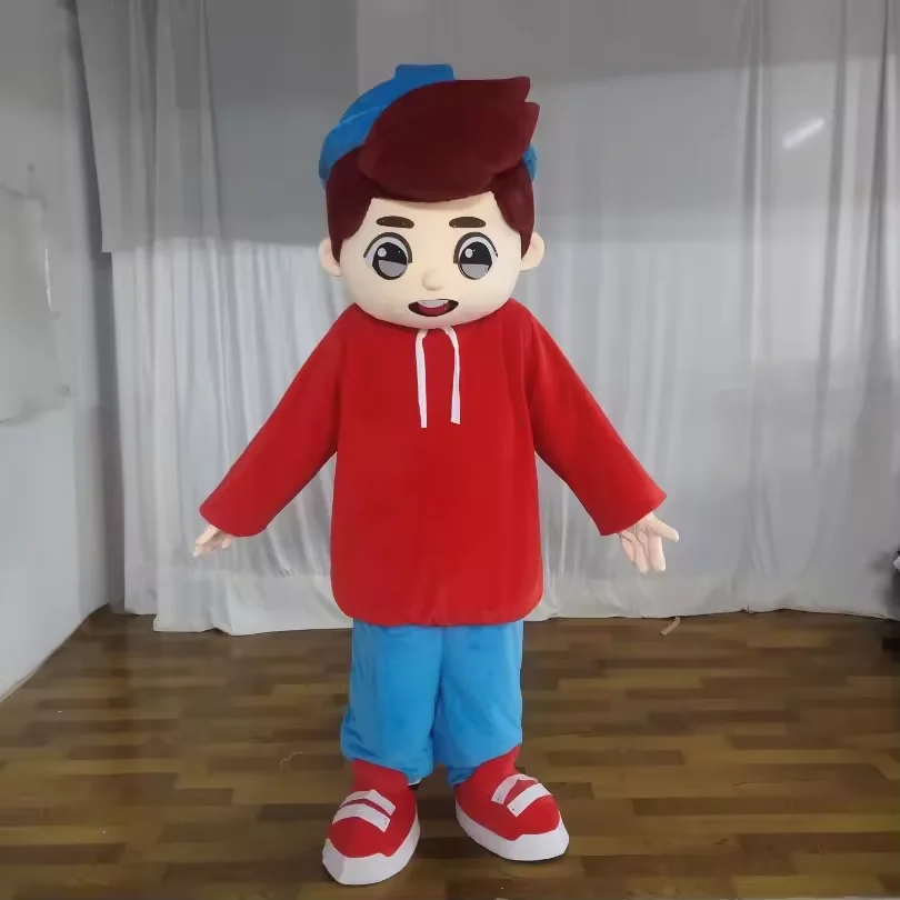 Factory Price Cheap Custom Cartoon Character Omar and Hana Mascot Costume for Adults