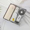 [White] thermos cup + umbrella + fan