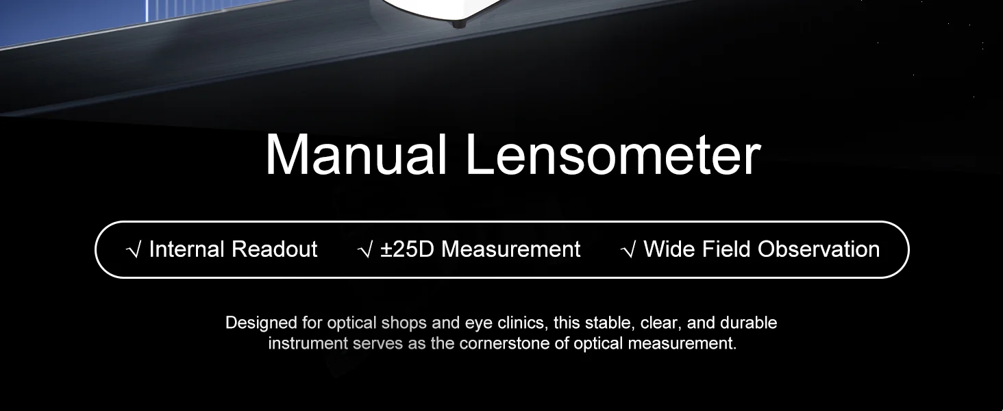 Top Quality Manual Lensmeter GJD-1 Lensmeter Optical Instruments Lensometer for Optical Shop