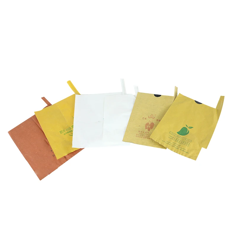 Eco Friendly Custom Print Waterproof Insectproof Grow Agricultural Fruit Bags Mango Covering Paper Bags for Fruit Protection Bag