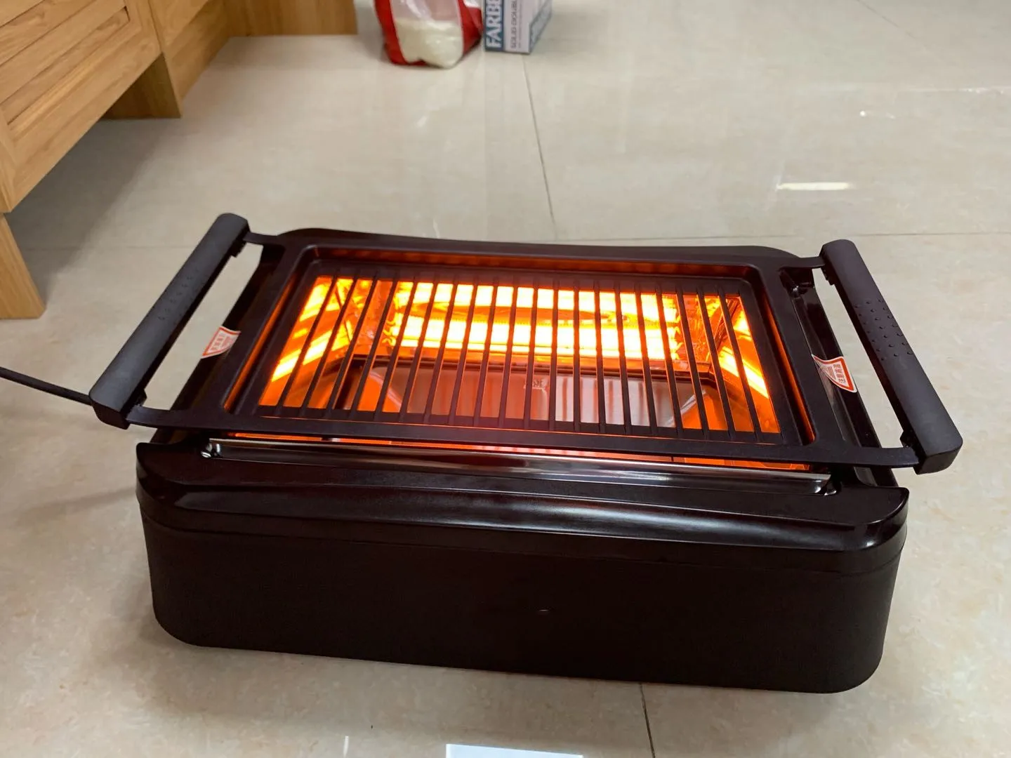 Electric Bbq Grill No Smoke Barbecue Korea Japan Gl1500s05r Kitchen