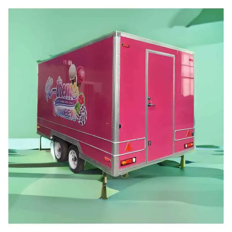 Multifunction Snack Truck Car Caravan Kitchen Fast Food Truck With Low Price