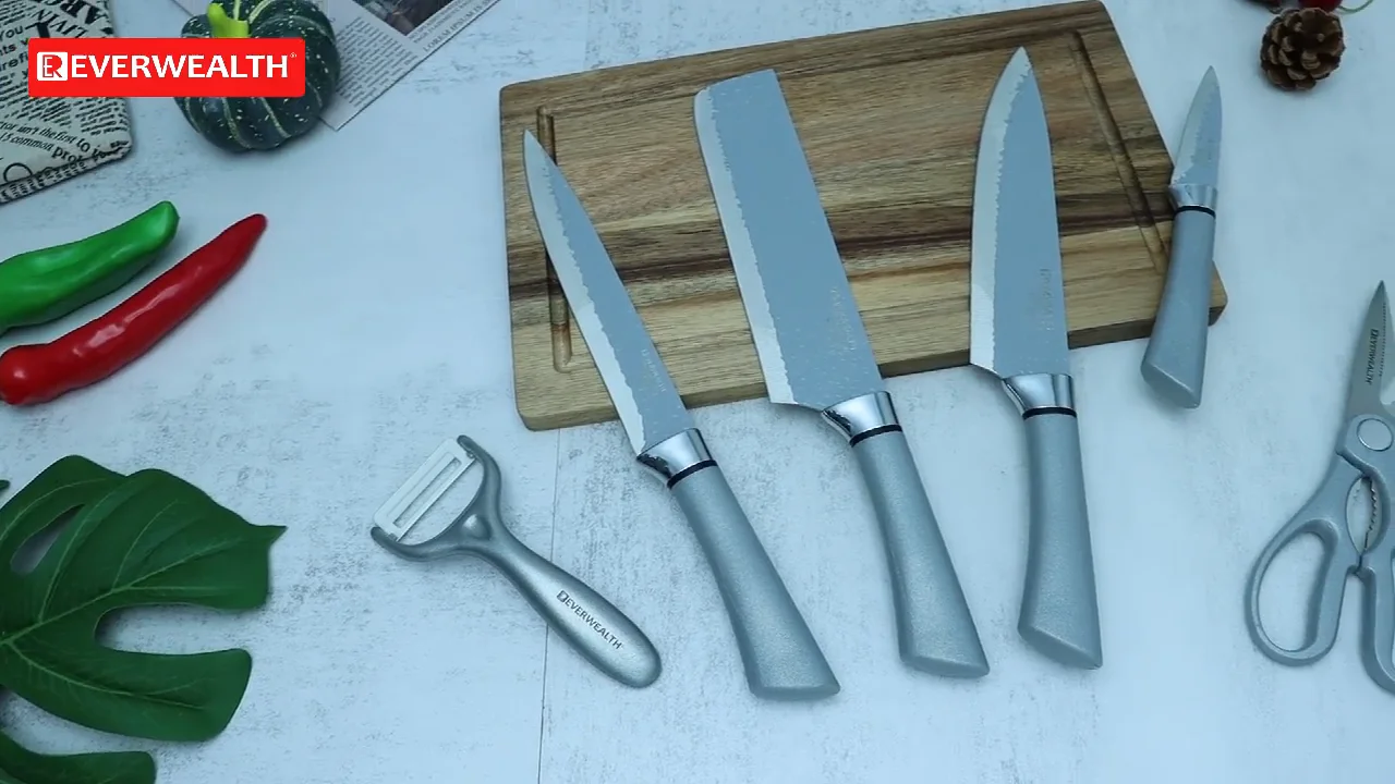 7pcs Kitchen Knife Boxed Set Ultra Sharp With Gift Box Chefs Knives Set