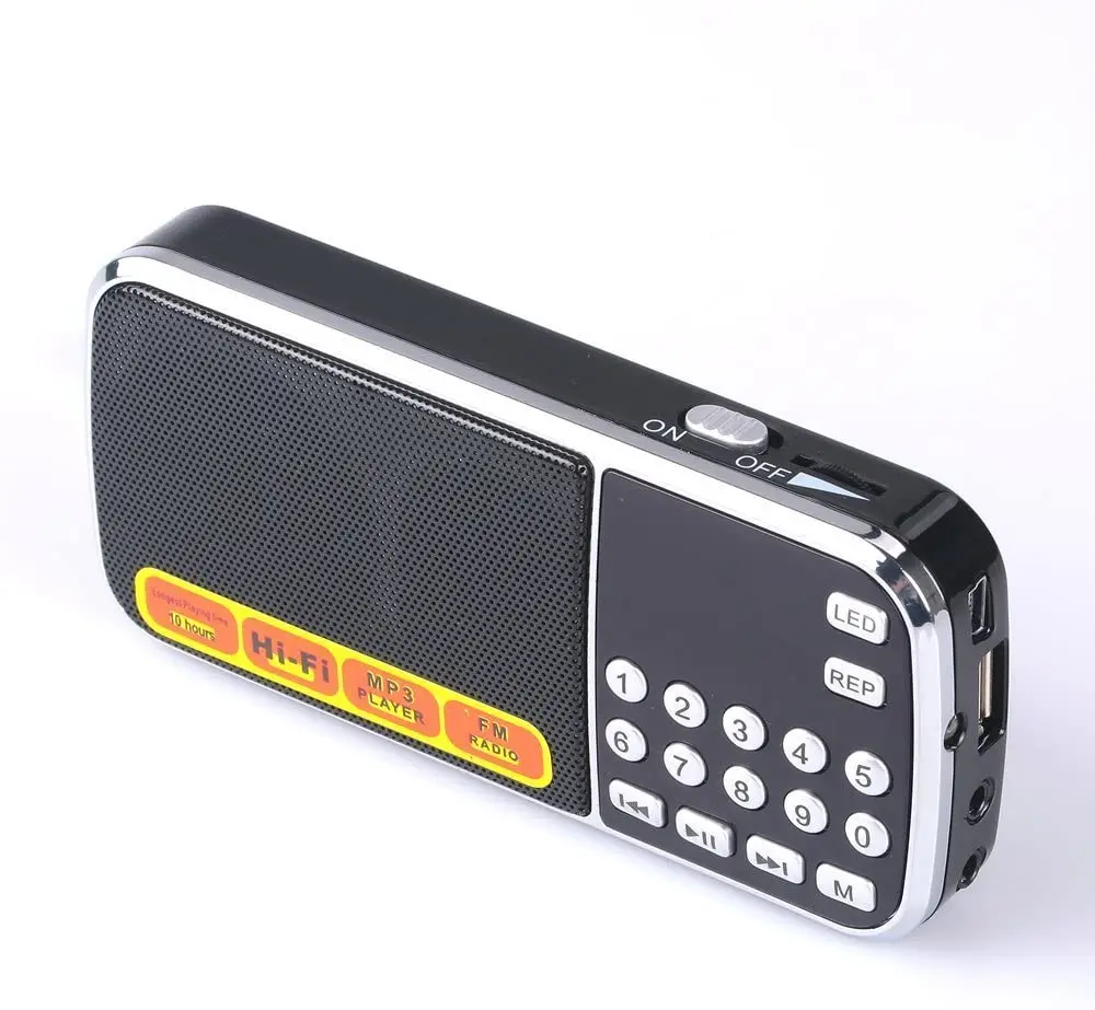 arbejdsløshed Tablet Banke Wholesale L-088 AM FM Portable Digital Radio MP3 Player Music Loudspeaker  with TF Card Disk and USB Slot From m.alibaba.com