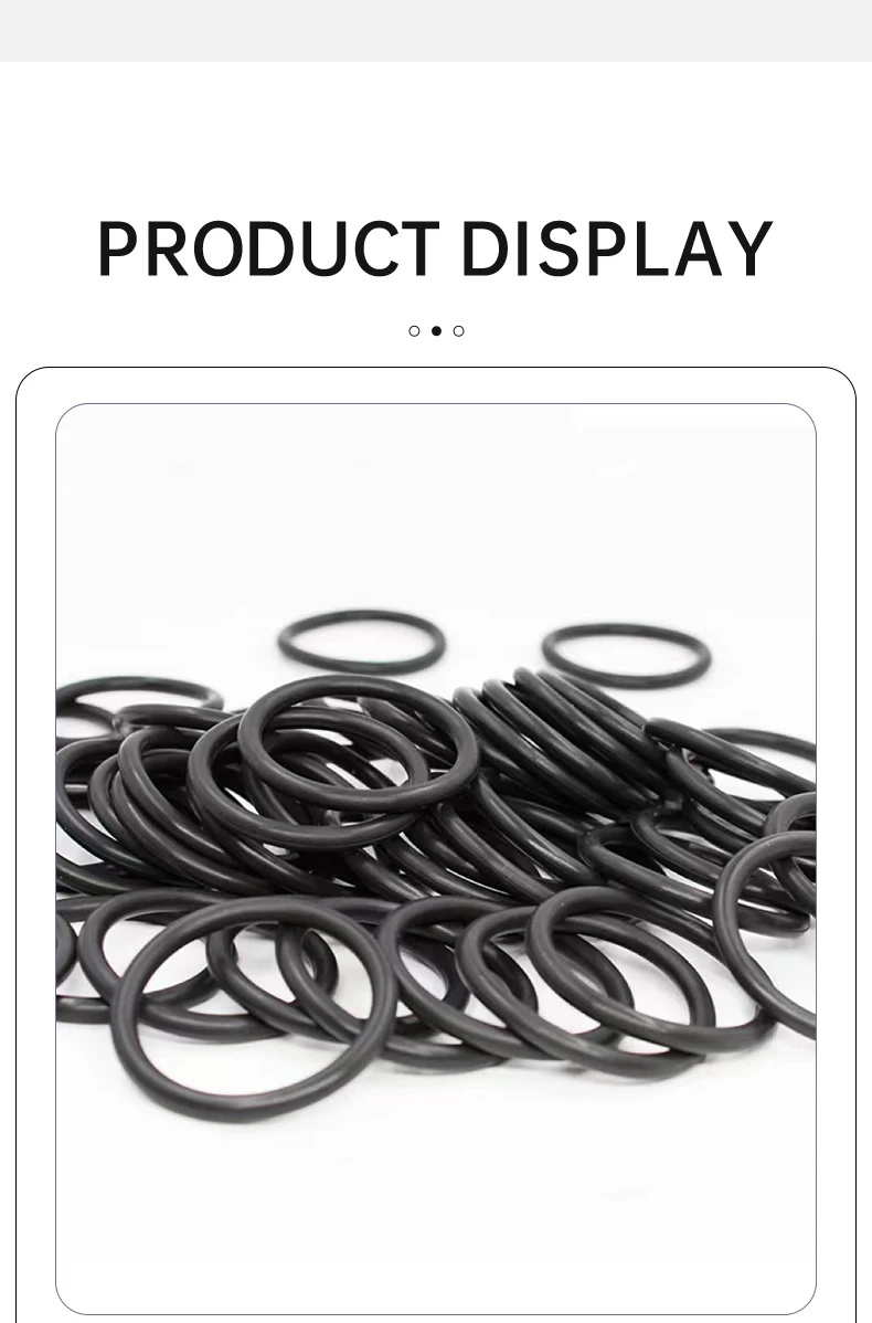 Iso9001 Oring Rubber Nbr Fkm Fpm Epdm Pu Ptfe Silicone O-ring Seal ...