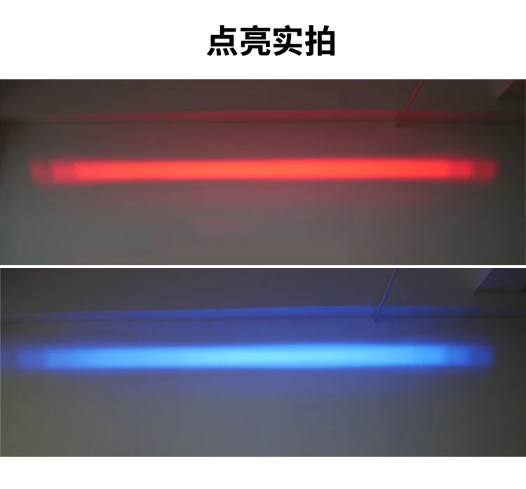 product high quality double colorsred and bule line lamp led area forklift safety warning light-34