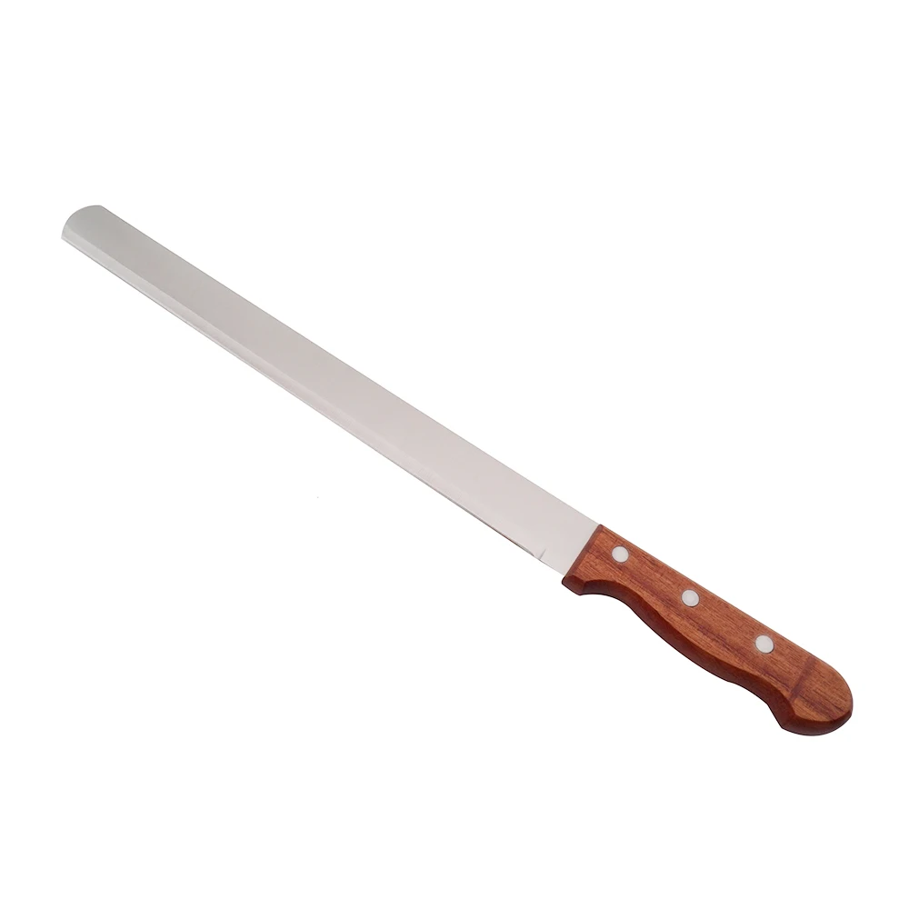 14-Inch Non Serrated Blade Ham Knife  for Meat Slicing