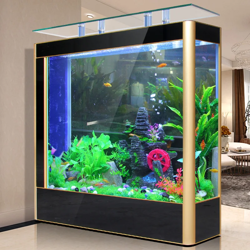 Made in China Pool Table Fish Tank Glass Made Fish Aquararium Glass Tank Customized Spot Goldfish tank at Ex Factory Price
