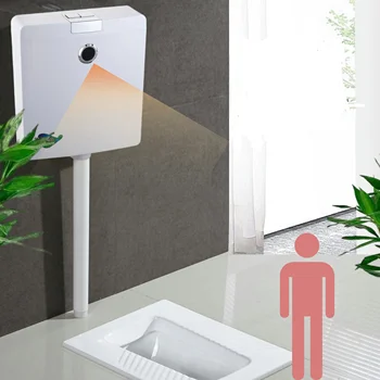 Modern Smart Sensing Button In Wall Hidden Oem Toilet Water Tank For Toilets sensor faucets