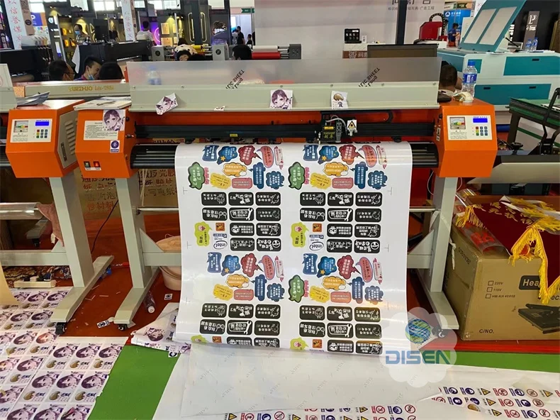 1390mm Auto Textile Mobile Screen Protector Laser Cutting Plotter Momo Tech Sticker Vinyl Laser Cutter Plotter Machine for Sale