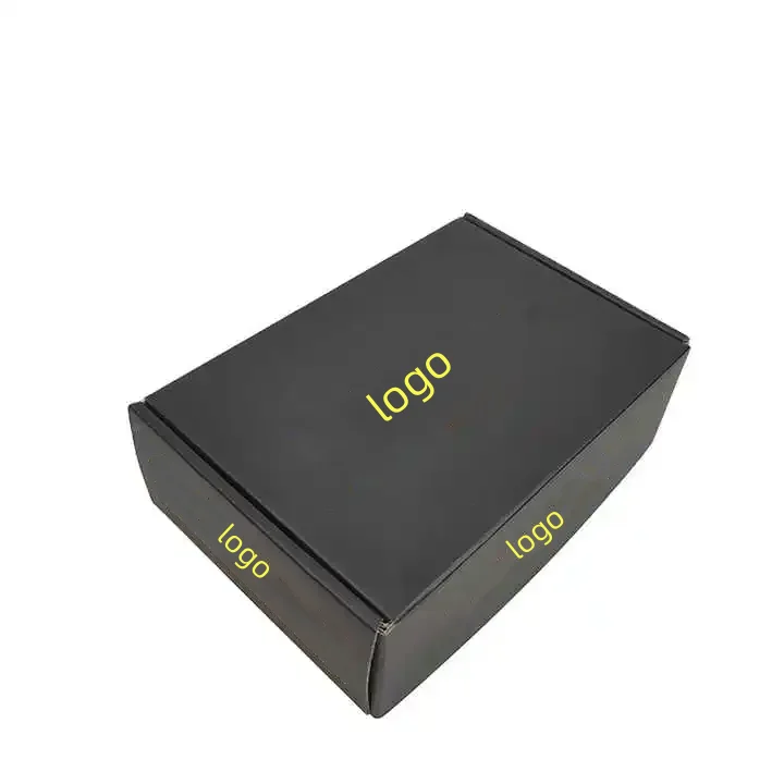 High Quality Wholesale Logo And Design Matte Gift With Gold Foil Paper Boxes Packing Gift Paper Boxes details