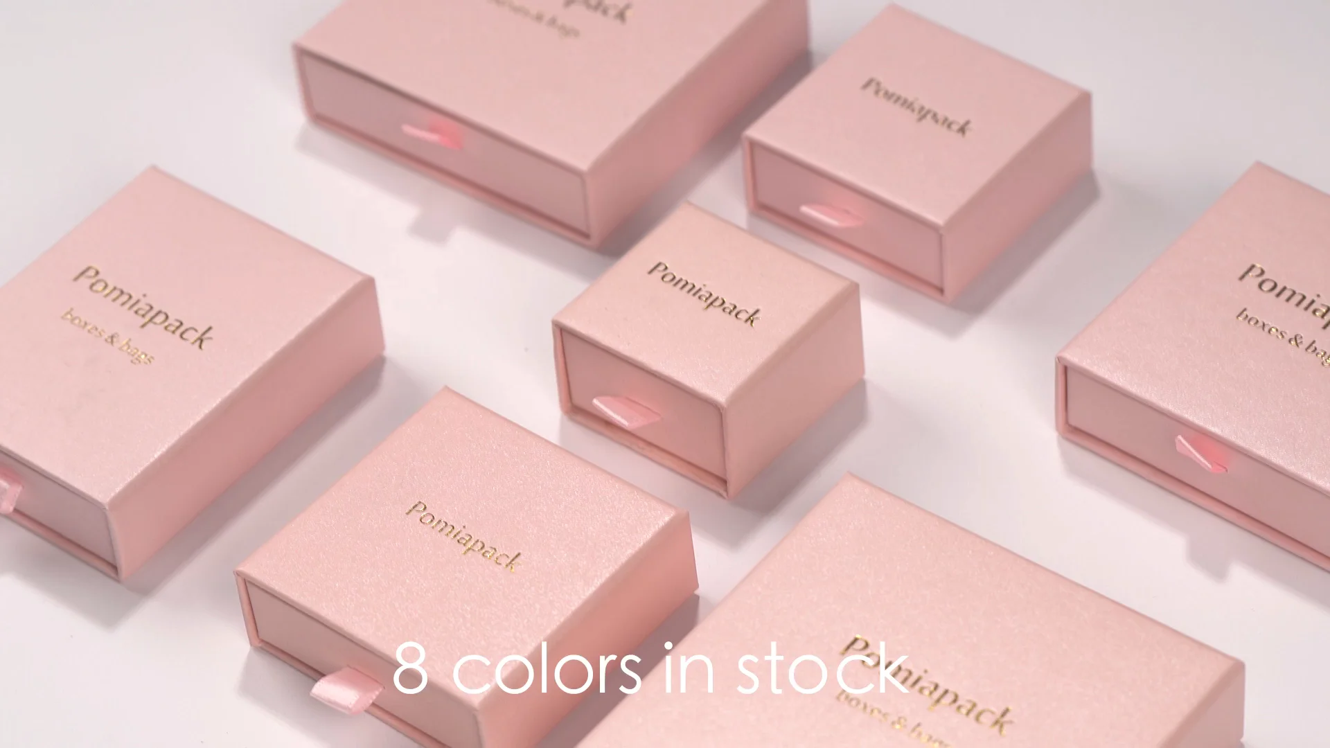 Branded Jewelry Packaging Custom Gift Boxes Bags