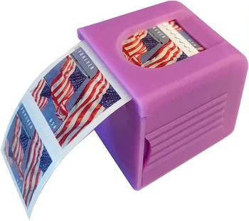 Popular Factory wholesale  american stamp Direct Tape Cutter  Stamp Roll Dispenser Holder for Roll of US Forever Stamp