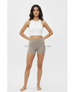 High Quality Customize OEM Women's Solid  Sportswear Vest Set  High Waist Bottom Practice Wear Yoga Manufacturer Own Label