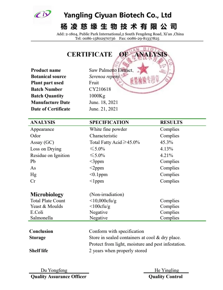 saw palmetto extract