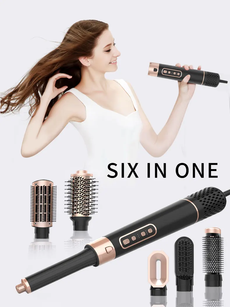 New Trend 5 In 1 Hair Styler Hair Dryer Hot Air Brush Professional Hair ...