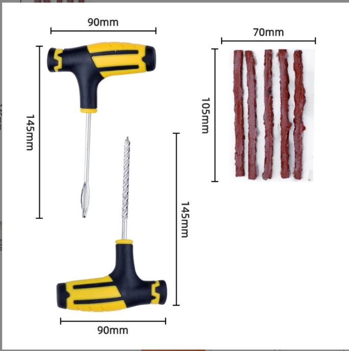 Zinc-Alloy Split-Eye Needle T-Handle