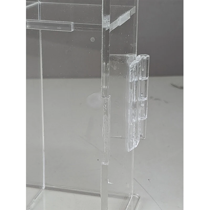 Wholesale Countertop Transparent Vertical Acrylic Display Case with Door for Sonny Angels