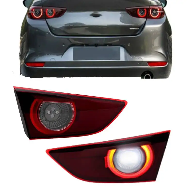 car Right and left LED Inner Rear Tail Light Stop Light For Mazda 3 Sedan 2020 AXELA