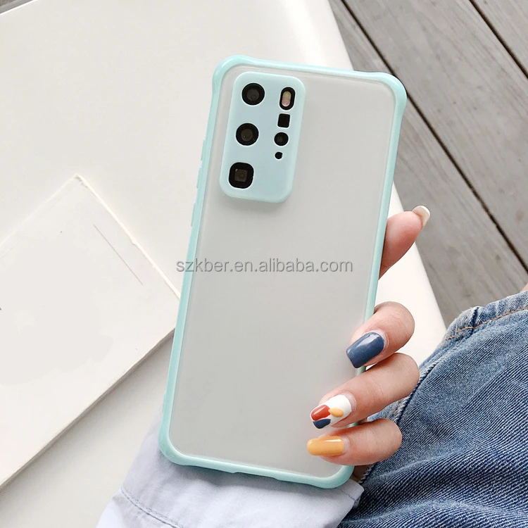 Luxury Customize Design Hard Matte Candy Colorful Shockproof TPU Bumper PC Back Phone Cover Case for Oppo F17 Pro Reno 4F 4Lite