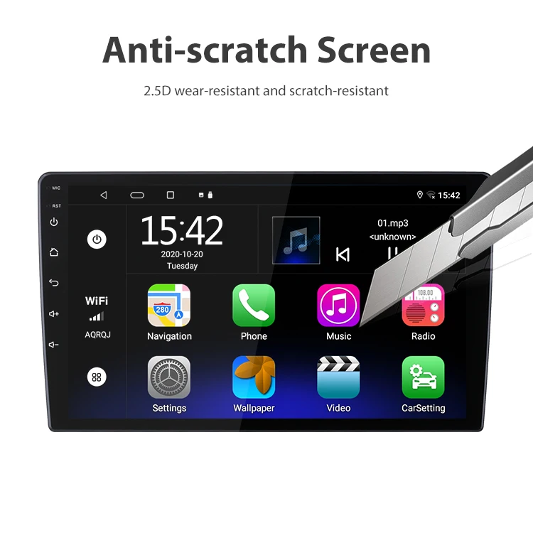 Android 13.0 Car Dvd Player Screen 10 Inch For All Cars Radio Din 2