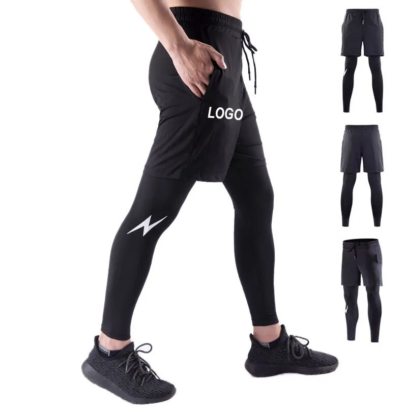 Male Polyester Plain Gym Training Track Pants