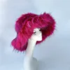 Fuchsia hat