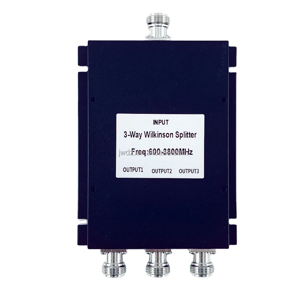 Microstrip three power divider 698-3800mhz, N-female , mobile communication  Microstrip 3 Way Power Splitter