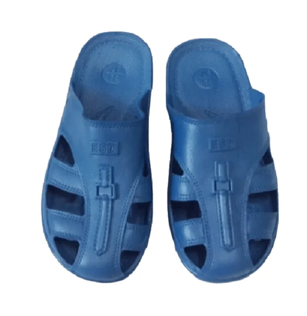 factory direct ESD slipper  Workshop Work Shoes With Holes Sandals Anti Static SPU ESD Slipper