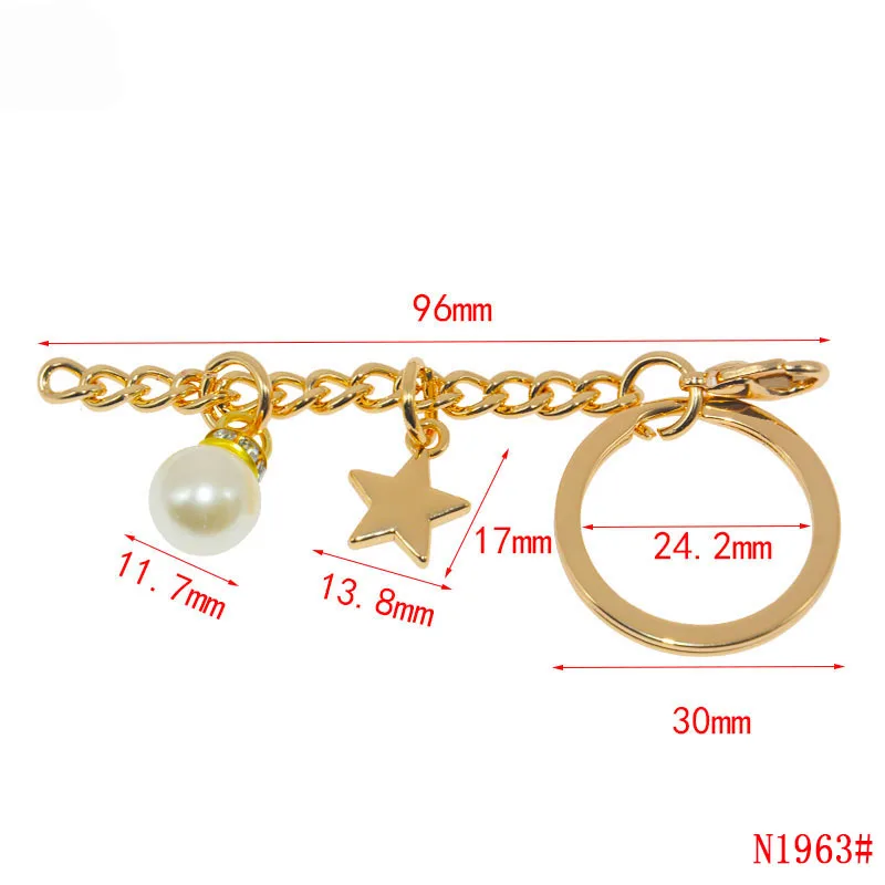 Factory Making Key Holder Custom Metal Rings Key Chain Handbag Strap ...
