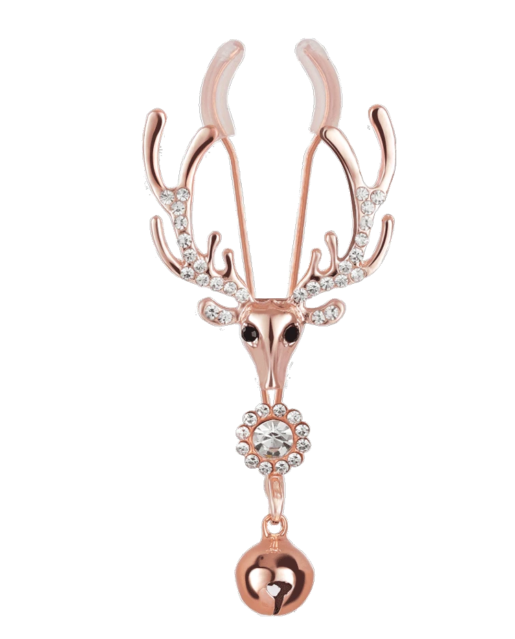 Gemstone Bell Labia Clip Female SM Training Punishment Nipple Tools Flirting  Nipple Clips Wearing Anal Plug Sex Toys