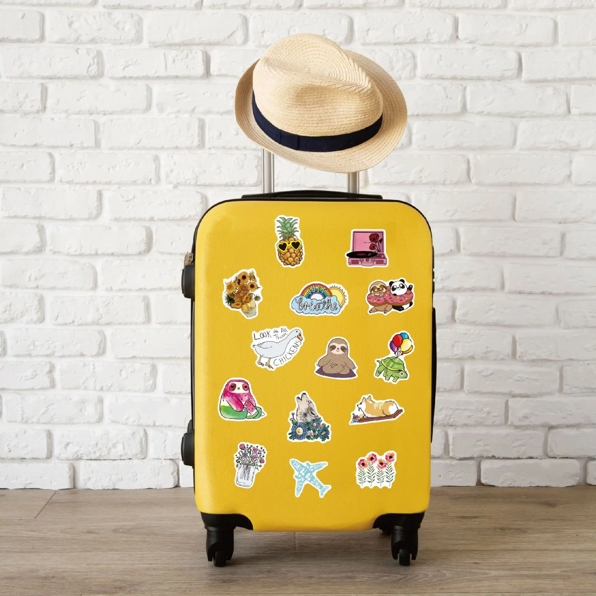 120pcs Sea Turtle Stickers Pack - Waterproof Vinyl Decals For Water Bottles, Laptops, DIY Crafts