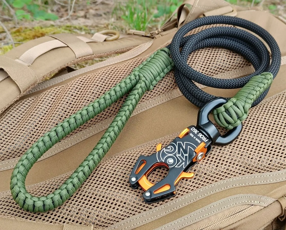 2023 Heavy Duty Climbing Rope Paracord Braided Handle Large Long Dog