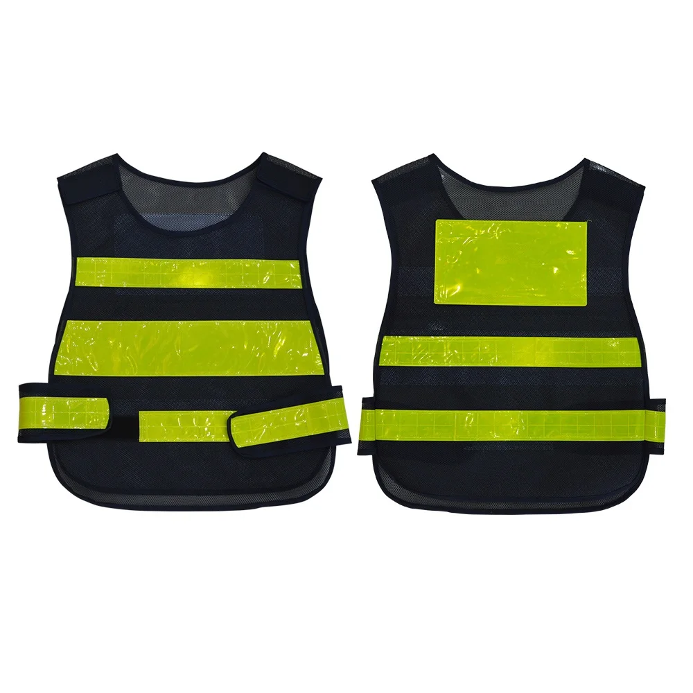 High visibilityreflective warning safety vest for police and secruity