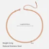 Oro rosa-5mm-42 8cm
