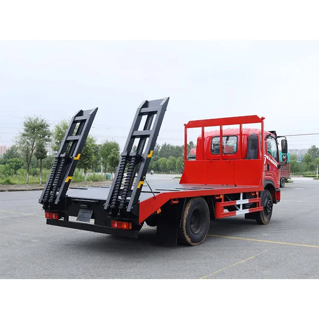 Dongfeng Flatbed Truck 4X2 6 Wheels 170 hp Low Flatbed Truck 18ton for Construction  Short-Haul Logistics  Sale From China