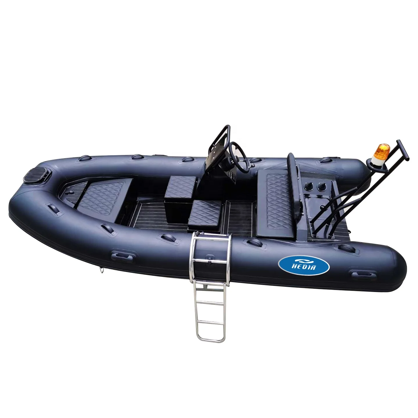 Best Selling Ce 6 Capacity High Speed Rib 360 390 Orca Hypalon Deepv Aluminum Rigid Hull