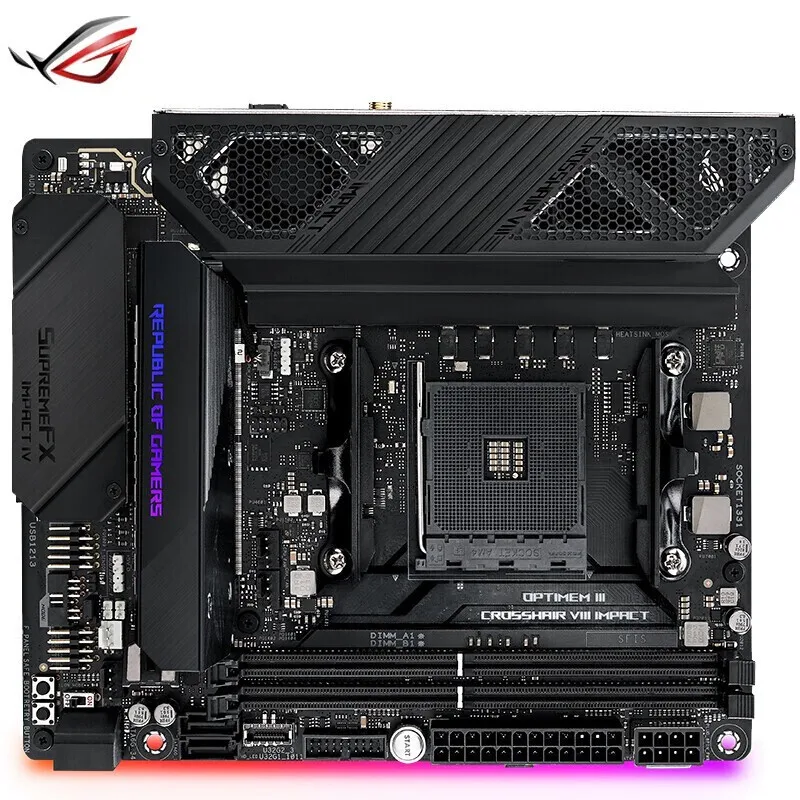 Asus Crosshair Impact Asus Dtx Motherboard ASUS ROG Crosshair VIII