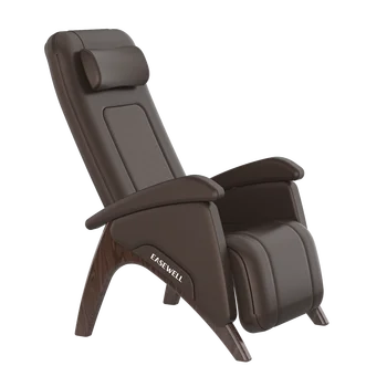 Zero gravity shiatsu massage chair relax heated home massage chair with handle controller wooden armrest