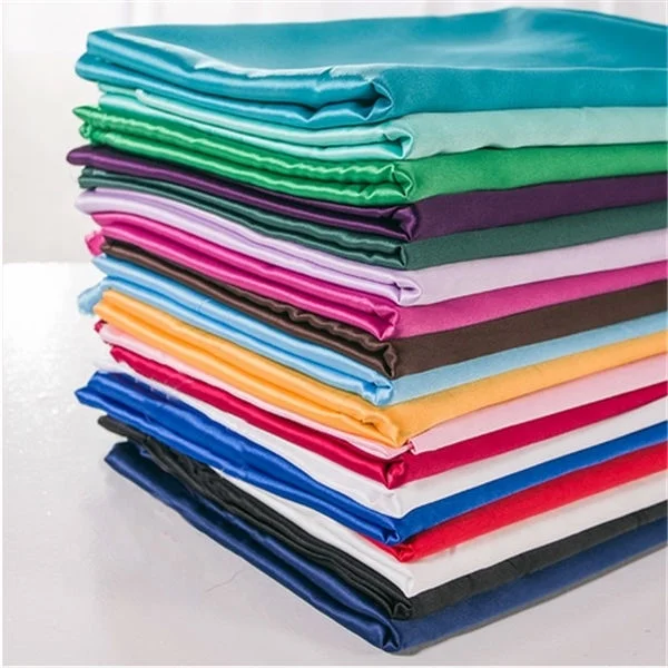 Bulk Sale New Design Colorful Polyester Organza Fabric Color Chart