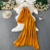 Completo due pezzi arancione