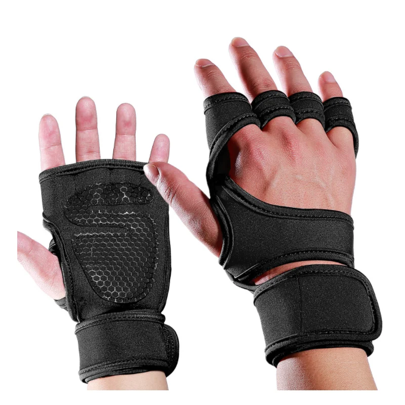 Weight lifting Gym Gloves Body Building Training Fitness Workout Exercise Sports 