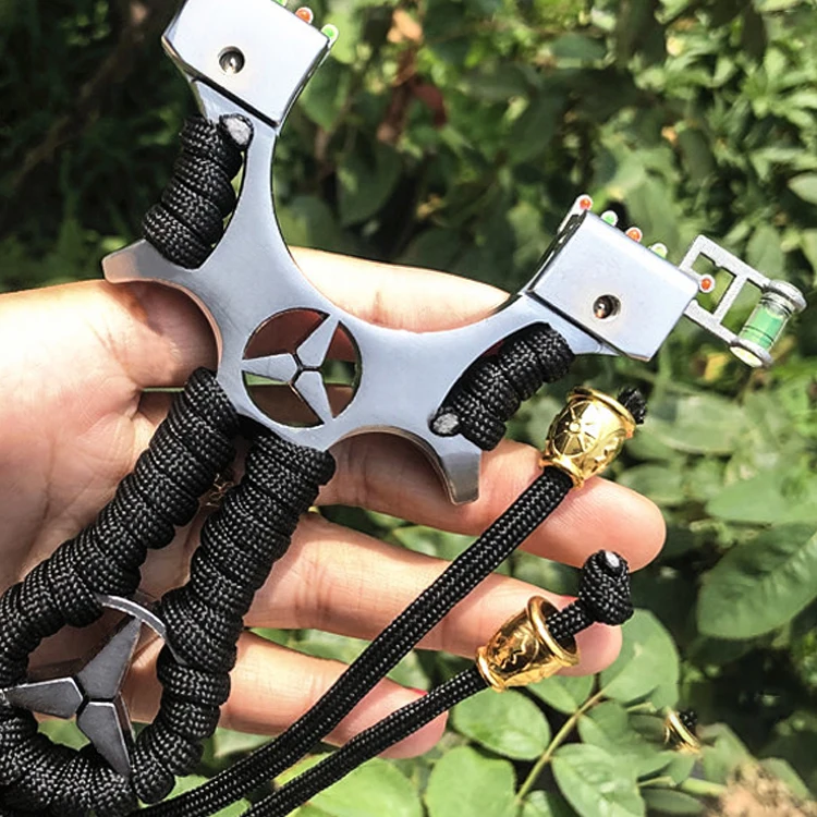 Baiyuheng Wholesale Low Price Metal Camping High Quality Slingshot