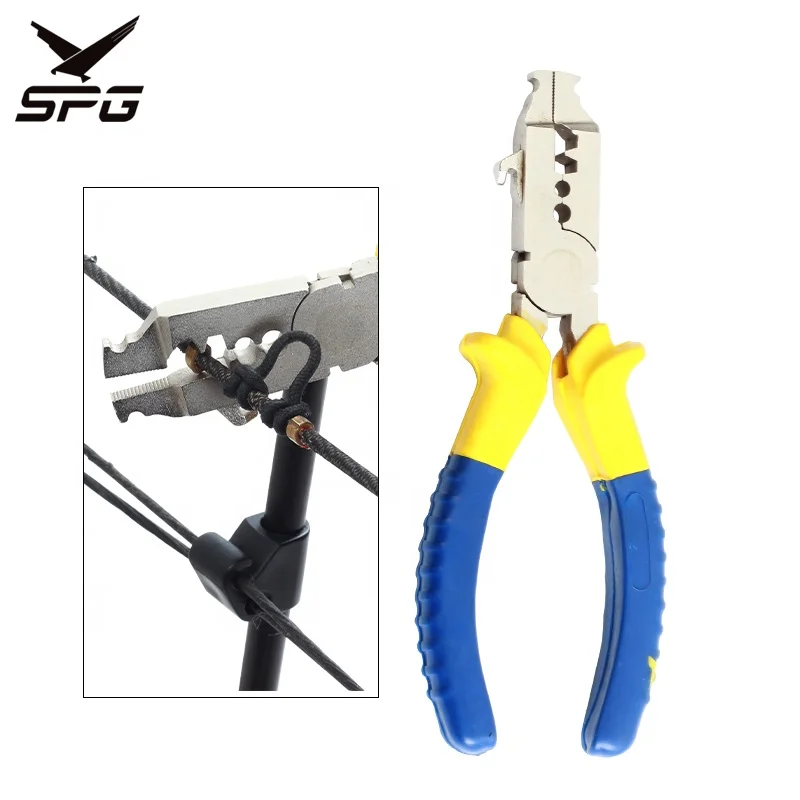 Plier D Loop Plier, Multi Function Pliers D Loop Pliers Copper Buckle  Pliers Clamping Bow Repair Tools