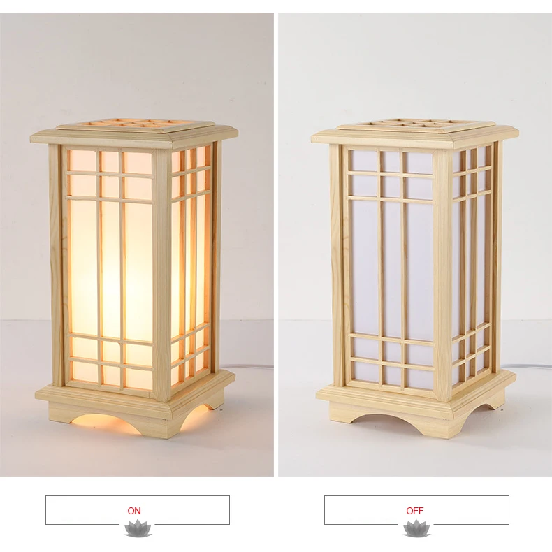 Modern Japanese Style Wooden Floor Lamp Tatami Floor Lamp - Buy Wood ...