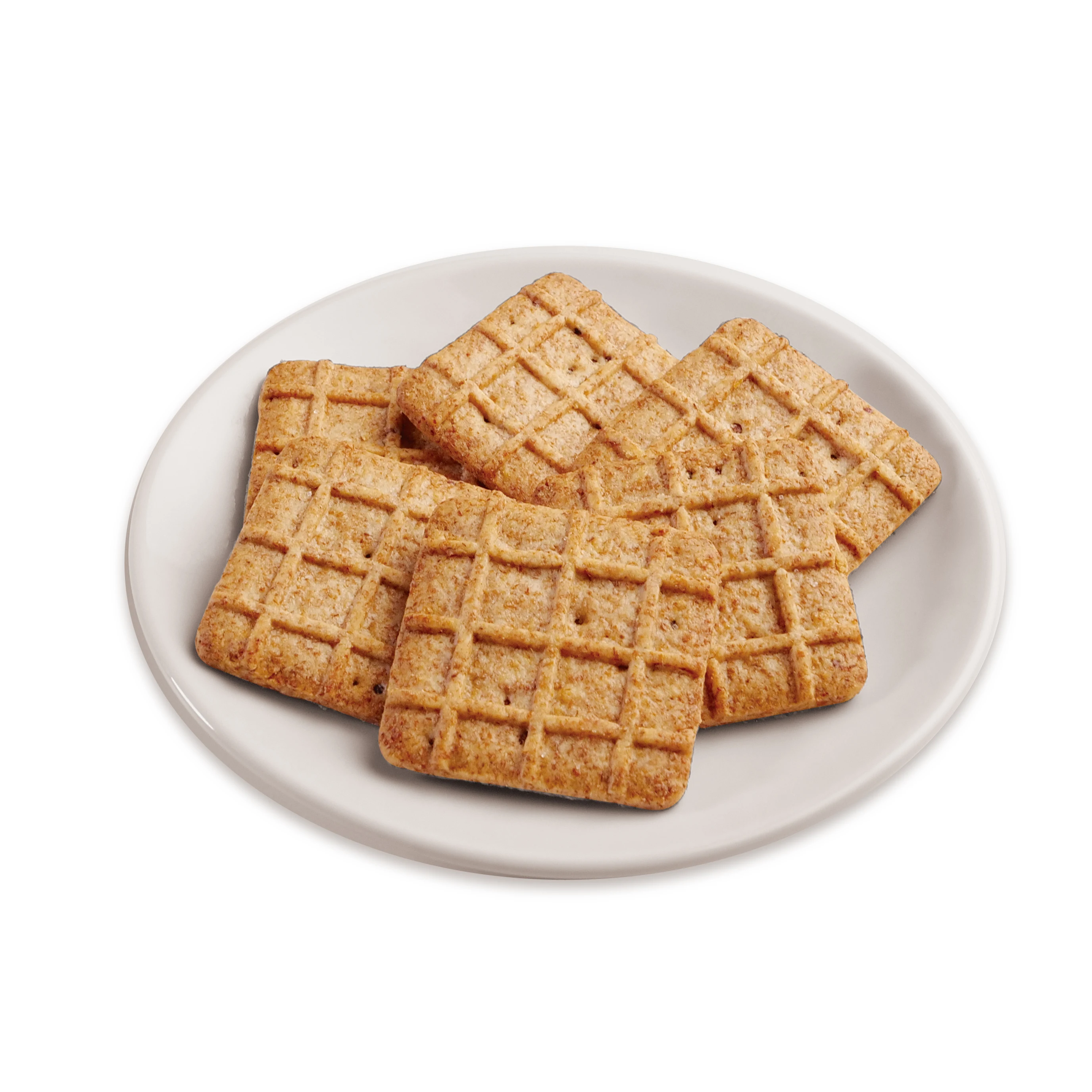 Customized Pack Healthy Diet Oat Thin Biscuits Multigrain Sea Salt Flavored Buckwheat Crackers Natural Puffed Wheat Salty
